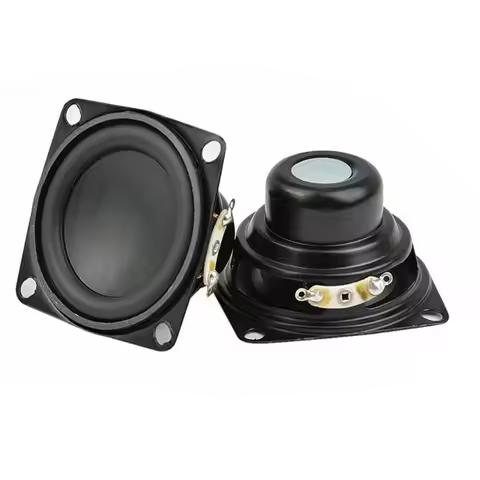 2Pcs 2 Inch Mini Audio Portable Speakers 4Ohm 10W Full Range Speaker DIY Home Theater Bluetooth Loud