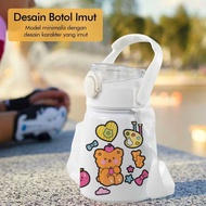 Zhejiang Children's Drinking Bottle Insulation Water Bottle with Straw 900 ml - DJ-689 [IRF Store ]
