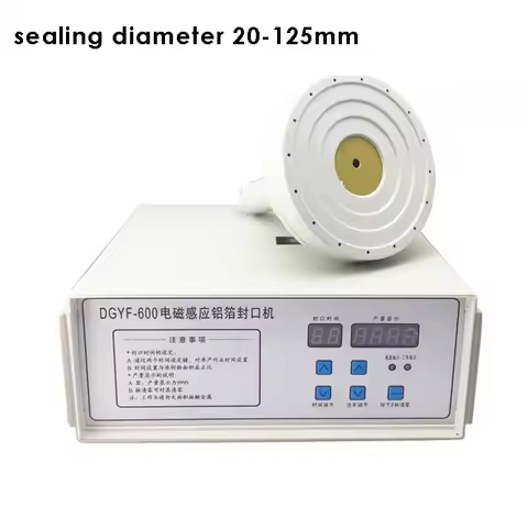 Aluminum Foil Induction Sealer Sealing Diameter 20-125mm Machine Microcomputer Bottle Cap Sealer Pac