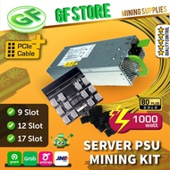 Server PSU Mining Kit 1000 Watt  - Power Supply Mining