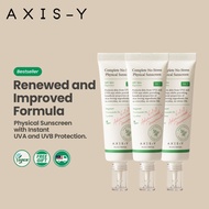 AXIS-Y Complete No-Stress Physical Sunscreen Version 3 SPF 50++ PAComplete NO-Stress Physical axis y