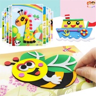 Kids Children DIY EVA Form Sticker Puzzle Birthday Cheap Goody Goodies Bajet Present Art Craft Kinde
