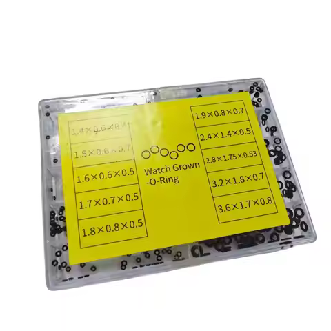 1 Set Watch Crown Gaskets Watch Repair Tools Mini Rubber Washer O-Ring Watch Crown Waterproof Watche