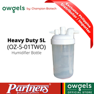 Owgels Oxygen Concentrator  Heavy Duty 5L HUMIDIFIER BOTTLE (OZ-5-01TWO)