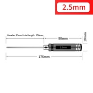 【Big promotion
】 1/7PCS H0.9-H3 Hex screwdriver bit wrench for RC model airplane repair tool