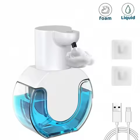 Automatic Soap Dispenser Soap Foam Dispenser Smart Sensor Soap Dispenser Contactless USB Charging 35