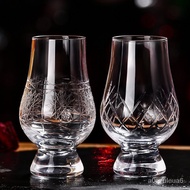 Glass Fragrance Cup Whiskey Tasting Glass Try Glass Tuilp Glass Dessert GlassISOProfessional Pure Drinking Tim
