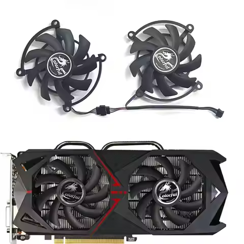 For Colorful Geforce GTX1070 GTX1060 Graphics Card Cooling Fan 85MM 4PIN GTX1060 1070 GPU Fan