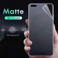Full Matte Clear Hydrogel Film Screen Protector for Honor X7D X9D X6C 400/400 Lite/200/X9C/X6A/X7C/X