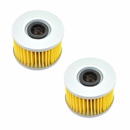 2pcs Oil Filter For Honda CB400 CBR400 CBX400F CB450 CB500T CX500 CBX550