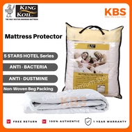(FREE Shipping) KING KOIL 100% Authentic 5 Stars Hotels Mattress Protector / / King / Queen / Super Single / Single / Te