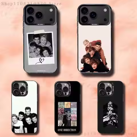 Pop band O-One D-Direction Phone Case For iPhone 17,16,15,14,13,12,11,Pro,Max,Plus,E,Air,Mini Black 