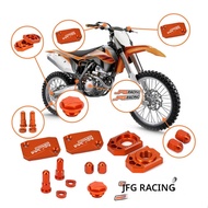 รถจักรยานยนต์ CNC เบรคคลัทช์อ่างเก็บน้ําชุดสําหรับ KTM SX SXF XC XCF XCW XCFW EXC EXCF 125 150 250 3