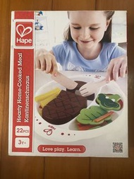 (全新) Hape Hearty Home-Cooked Meal wooden cooking toy 小廚系列 健康家庭套餐 煮飯仔 木質 木製 玩具