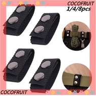 COCOFRUIT 1/4/8Pcs Belt Buckle Portable Double Snaps Outdoor Heavy Duty