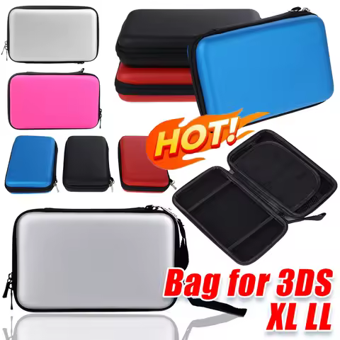 EVA Skin Carrying Hard Case Bag Pouch Portable Travel Protector Case Cover 2 Colors for Nintendo 3DS