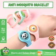 Gelang anak anti nyamuk silikon/mainan jam tangan anak motif kartum