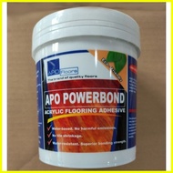 ≅ ❈ ▫ APO POWERBOND 1Liter Waterbase Acrylic Adhesive For Vinyl Tiles