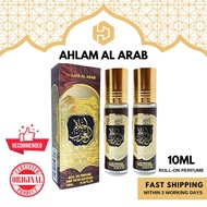 [SG] Ahlam Al Arab Roll-on Perfume | Attar Perfume | 10ML | Lattafa | Ard Al Zaafaran | Oud