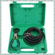 (TENK) Piston Tool Set for Cylinder Installation with Carry Case for Trucks Piston Ring Removal Plie