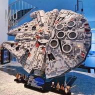 Ultimate Millennium Falcon เข้ากันได้กับบล็อกเลโก้ 75192 Star Wars ซีรีส์การประกอบขนาดใหญ่ของเล่นที่