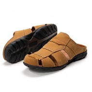 Men's Genuine Leather Sandals Bustong Slop Sandals Original BT506