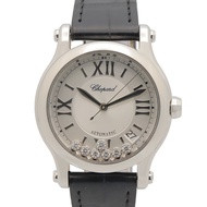 [Pre-owned] Chopard Happy Sport 7-Diamond Watch 8559 Silver Stainless Steel Diamond Men's Watch Used