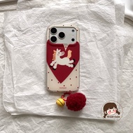 New Year Horse White Phone Case For Samsung Galaxy A07 A06 A05S M05 F05 A04S A04E M04 F04 A03 Core A