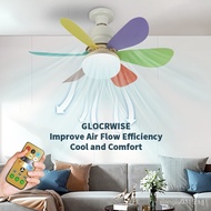 Socket Fan Ceiling Fan With Light And Remote Control, 51.82 Cm/41.91cm, E26/E27 Noiseless Ceiling Fan, Dimmable LED Light, Small Light Bulbs/ceiling Fans For Bedrooms, Kitchens