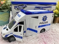 🌈ของเล่นเด็ก รถตำรวจเด็กเล่น รถเด็กเล่น Police car รถตำรวจเด็ก ตำรวจ รถตำรวจมีไฟมีเสียง ของเล่นเสริมพัฒนาการ