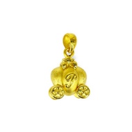CHOW TAI FOOK Disney Princess Collection 999 Pure Gold Pendant: Cinderella - Carriage R17613