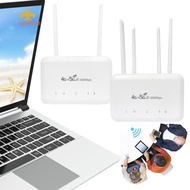 4G LTE WiFi Router Modem Router with SIM Card Slot 300Mbps Wireless Mobile WiFi Hotspot Routers DNS VPN High Gain Antennas [anisunshine.sg]