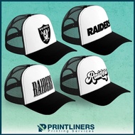 Raiders Net Cap Trucker Cap for Unisex