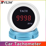 50MM Car Tachometer Universal 12V 24V Digital Meter RPM Tach Gauge Meter For Car Truck