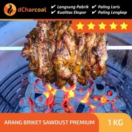 Fakyu hehe Briket Sawdust utk BBQ 4Pr4!