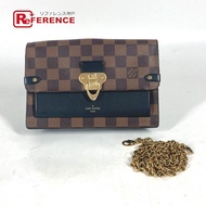 LOUIS VUITTON CA2129 Damier Portefeuille Vavin 鏈條長錢包