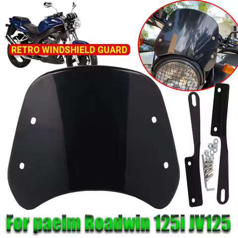 For Daelim Roadwin 125i 125 Fi VJ125 VJ 125 Motorcycle Accessories Retro Windscreen Windshield Wind 