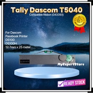 Tally Dascom T5040 T 5040 Passbook Printer Ribbon 043393 Compatible ribbon for Tally Dascom DS100 DS