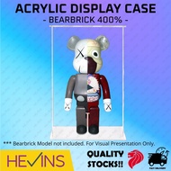 High Clear Clarity Transparent Display Case Box For Bearbrick 400%