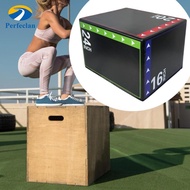 Perfeclan Plyometric Jump Box Jumping Agility Box Step Up Box for Workout Gym Fitness
