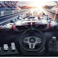 เซ็ตพวงมาลัยเเละที่เหยียบ PXN-V9 Gamepad Racing Manual พร้อม เกียร์ สวิทช์900 องศา 5 คะแนน