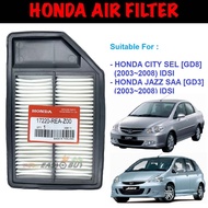 Engine Air Filter Honda City SEL GD8 IDSI / JAZZ SAA GD3 (2003-2008) 17220-REA-Z00 17220-REA