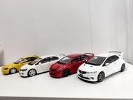 1/18 Motorhelix Honda Civic Mugen RR 模型車