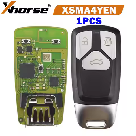 1PCS Xhorse XSMA4YEN MLB Remote Key A.D A4 Model PCB with 3 Buttons Key Shell work with MLB / VVDI2 