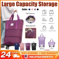 Foldable Travel Bag With Wheels Travel Beg Travel Roda Foldable Bag Travel Beg Baju Travel Murah Beg
