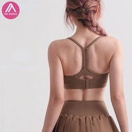 JA3 Air active Y-shape Back Yoga Bra Back Buckle Hollowed-out Sling Sports Bra Good Support TJ TJ146