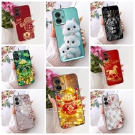 For Motorola Moto G55 Case XT2435-2 Cute Cartoon Fashion Butterfly Funny Painted Casing For Moto G55