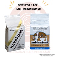 Instant yeast 500 gr mauripan yeast/ Instant saf/ Ragi Instant yeast/