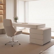 Computer Desk Ultra-Pure White Consultation Desk Jane Beauty Salon Writing Desk Cream Drawer Medical