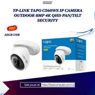 TP-LINK TAPO C560WS IP CAMERA OUTDOOR 8MP 4K QHD PAN/TILT SECURITY